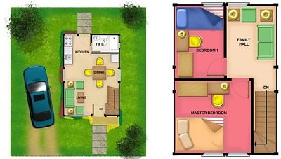 Layout of Arsia house unit