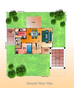 Layout of Verona (Ground floor)